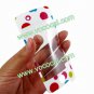 Color Full Body Sticker Screen Protector Film for iPhone 4 4S Dot Pattern