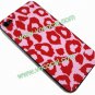 Color Full Body Sticker Screen Protector Film for iPhone 4 4S Red Lip Pattern