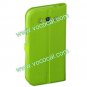 PU Leather Book Stand Case Cover for Samsung Galaxy Grand DUOS I9082 I9080 Green