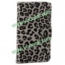 PU Leather Leopard Wallet Stand Case Cover for Samsung Galaxy Grand DUOS I9082