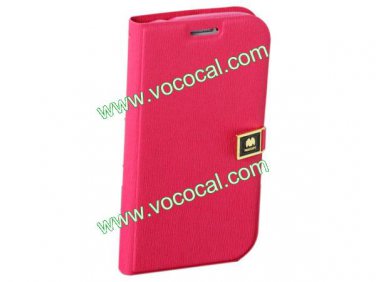 PU Leather Book Stand Case Cover for Samsung Galaxy Grand DUOS I9082 I9080 Rose