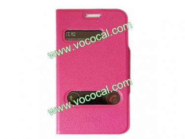 PU Leather Flip Book Stand Case Cover for Samsung Galaxy Grand DUOS I9082 I9080