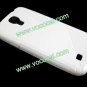 S Line Flexible TPU Case Cover Skin for Samsung Galaxy S4 i9500 White