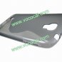 S Line Flexible TPU Case Cover Skin for Samsung Galaxy S4 i9500 Clear Grey