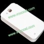 PU Leather Flip Back Battery Cover Case for Samsung Galaxy Premier I9260 I9268