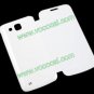 PU Leather Flip Back Battery Cover Case for Samsung Galaxy Premier I9260 I9268