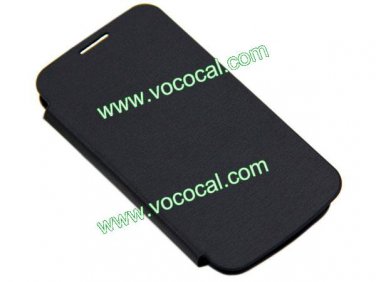 PU Leather Flip Back Housing Case for Samsung Galaxy Premier I9260 I9268