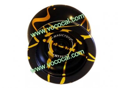 New Professional Magic YoYo Yo-Yo Toy N11 Black + Golden