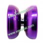 New Professional Magic Aluminum Metal YoYo Yo-Yo T9 Toy Purple