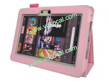 PU Leather Book Stand Case Cover for Amazon Kindle Fire HD 8.9 Inch Tablet