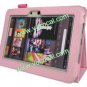 PU Leather Book Stand Case Cover for Amazon Kindle Fire HD 8.9 Inch Tablet