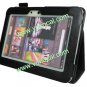 PU Leather Book Stand Case Cover for Amazon Kindle Fire HD 8.9 Inch Tablet Black