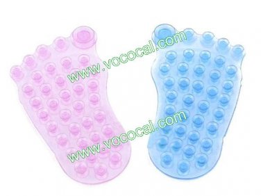 Foot Palm Magic Plastic Double Sided Suction Sucker Cup Bathroom Helper