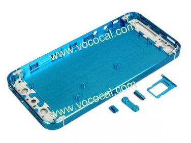 Metal Frame Battery Back Cover Housing Assembly Replacement for iPhone 5