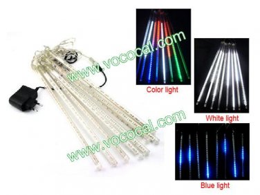 30CM 8 Tube 144 LED Mini Snowfall Meteor LED Lights Wedding Christmas Outdoor