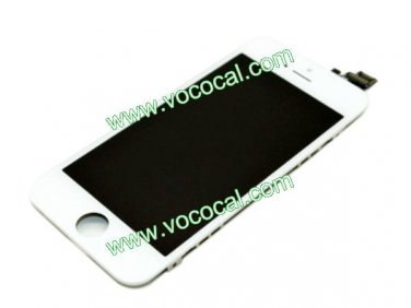 Touch Screen Digitizer + LCD Display Assembly Replacement for iPhone 5 White