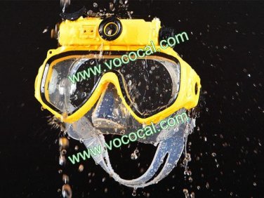 30m Deep Underwater Waterproof 720P HD Digital Video Camera Diving Mask