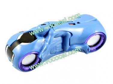 Portable FM Radio USB TF Card Reader MP3 MP4 Speaker Sound Box Motorcycle Shape