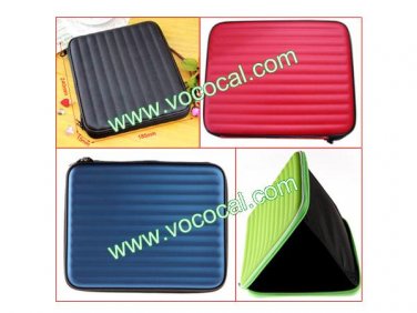 9.7" Tablet PC Built-In Speaker Case PU Leather Bag Cover for iPad 2 3