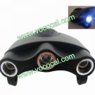 New 3 LED Cap Hat Clip Hands Free Camping Fishing Light
