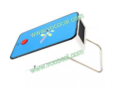 Mini Cute Portable Personal Heater Warmer Electric Fan 220V 200W Blue