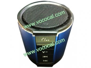New Mini Wireless Bluetooth Mobile Phones Hands Free Speaker Blue