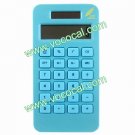 Ultra-thin Portable Environmental Friendly Corn Plastic Solar Calculator Blue