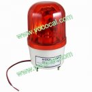 Silent Rotating Warning Alarm Light Security Booths Alarm Lamp 12V Red