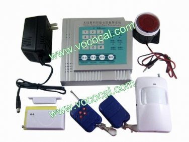 4 Zone Auto Telephone Dial Burglar Alarm Networking Alarm System