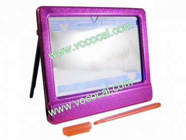 New Glowing LED Light Light-up Message Text Board With Pen Peach