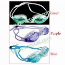 Unisex Adjustable Silicone Strap Swimming Swim Goggles Anti UV Anti-fog