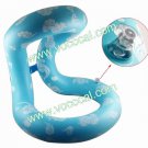 Inflatable Swimming Float Tube Swim Ring Trainer Blue