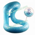 Inflatable Swimming Float Tube Swim Ring Trainer Blue