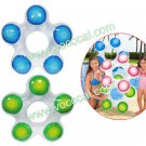 Inflatable Kids Children Swimming Float Swim Ring Trainer W/ Star Shape