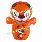 Cute Swim Pool Water Inflatable Toy Roly-poly for Kids Orange