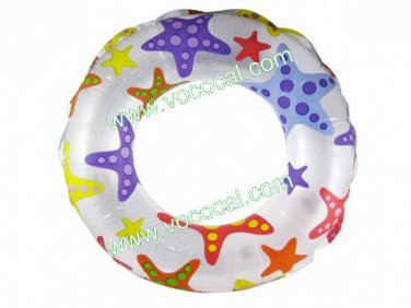 Cute Star Inflatable Kids Children Swimming Float Swim Ring Trainer