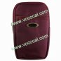 Men Sport Waist Bag Cell Phone Pouch Change Purse W/ Hanger Wine Red