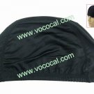 Fashion Swim Cap Swimming Hat for Adult Black
