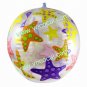 Cute Summer Pool Beach Inflatable Ball With Stars Pattern