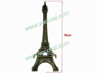 Paris Eiffel Tower Display Model Home Office Desk Decoration Bronze