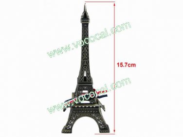 Paris Eiffel Tower Display Model Home Office Desk Decoration Bronze