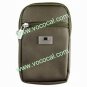 Men Sport Waist Bag Cell Phone Pouch Change Purse W/ Hanger Khaki