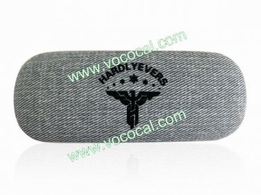 Hard Stylish Protective Case for Glasses Light Grey