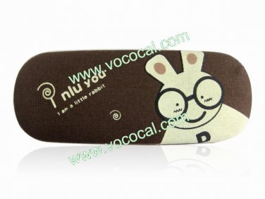 Hard Stylish Protective Case for Glasses Coffee