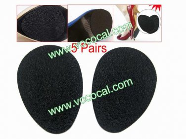 High Heel Shoes Non-Slip Protection Pad Insoles Protector 5 Pairs