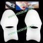 A Pair Silicone Toe Separator Stretcher Straightener Corrector Alignment
