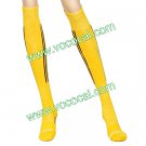 Fashion Stylish Football Cotton Socks Yellow + Black