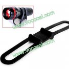 2x Cycling Bicycle Bike Accessory Silicone Elastic Holder Strap Bandage Black