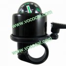 Handlebar Bell Ring Sound With Compass for Bike Bicycle Black