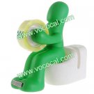 Funny Closestool Toilet Boy Memo Card Pen Tape Holder Dispenser